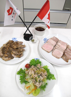 カナダポークお料理教室